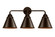 Nouveau 2 LED Bath Vanity in Oil Rubbed Bronze (405|288-3W-OB-M13-OB-LED)