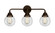 Nouveau 2 LED Bath Vanity in Oil Rubbed Bronze (405|288-3W-OB-G202-6-LED)