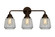 Nouveau 2 LED Bath Vanity in Oil Rubbed Bronze (405|288-3W-OB-G142-LED)