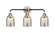 Nouveau 2 Three Light Bath Vanity in Black Polished Nickel (405|288-3W-BPN-G58)