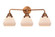 Nouveau 2 LED Bath Vanity in Antique Copper (405|288-3W-AC-G171-LED)