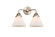 Nouveau 2 LED Bath Vanity in Brushed Satin Nickel (405|288-2W-SN-G41-LED)