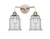 Nouveau 2 LED Bath Vanity in Polished Nickel (405|288-2W-PN-G182-LED)