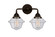 Nouveau 2 LED Bath Vanity in Oil Rubbed Bronze (405|288-2W-OB-G534-LED)