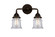 Nouveau 2 LED Bath Vanity in Oil Rubbed Bronze (405|288-2W-OB-G182S-LED)