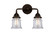 Nouveau 2 Two Light Bath Vanity in Oil Rubbed Bronze (405|288-2W-OB-G182S)
