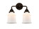 Nouveau 2 LED Bath Vanity in Oil Rubbed Bronze (405|288-2W-OB-G181-LED)