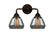 Nouveau 2 Two Light Bath Vanity in Oil Rubbed Bronze (405|288-2W-OB-G173)
