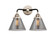 Nouveau 2 Two Light Bath Vanity in Black Polished Nickel (405|288-2W-BPN-G43)
