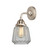 Nouveau 2 LED Wall Sconce in Brushed Satin Nickel (405|288-1W-SN-G142-LED)