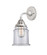 Nouveau 2 LED Wall Sconce in Polished Chrome (405|288-1W-PC-G182-LED)
