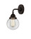 Nouveau 2 LED Wall Sconce in Oil Rubbed Bronze (405|288-1W-OB-G202-6-LED)