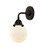 Nouveau 2 One Light Wall Sconce in Oil Rubbed Bronze (405|288-1W-OB-G201-6)
