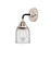 Nouveau 2 One Light Wall Sconce in Black Polished Nickel (405|288-1W-BPN-G52)