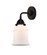 Nouveau 2 LED Wall Sconce in Matte Black (405|288-1W-BK-G181-LED)