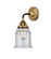 Nouveau 2 LED Wall Sconce in Black Antique Brass (405|288-1W-BAB-G184-LED)