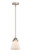 Nouveau 2 LED Mini Pendant in Brushed Satin Nickel (405|288-1S-SN-G61-LED)