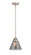 Nouveau 2 One Light Mini Pendant in Brushed Satin Nickel (405|288-1S-SN-G43)