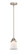Nouveau 2 One Light Mini Pendant in Brushed Satin Nickel (405|288-1S-SN-G181S)