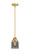 Nouveau 2 LED Mini Pendant in Satin Gold (405|288-1S-SG-G53-LED)