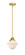 Nouveau 2 LED Mini Pendant in Satin Gold (405|288-1S-SG-G531-LED)