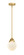 Nouveau 2 LED Mini Pendant in Satin Gold (405|288-1S-SG-G201-6-LED)