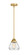 Nouveau 2 One Light Mini Pendant in Satin Gold (405|288-1S-SG-G172)