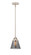 Nouveau 2 One Light Mini Pendant in Polished Nickel (405|288-1S-PN-G63)