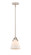 Nouveau 2 LED Mini Pendant in Polished Nickel (405|288-1S-PN-G61-LED)
