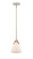 Nouveau 2 One Light Mini Pendant in Polished Nickel (405|288-1S-PN-G61)