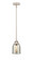 Nouveau 2 One Light Mini Pendant in Polished Nickel (405|288-1S-PN-G58)
