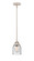 Nouveau 2 LED Mini Pendant in Polished Nickel (405|288-1S-PN-G54-LED)