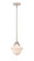 Nouveau 2 LED Mini Pendant in Polished Nickel (405|288-1S-PN-G531-LED)