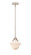 Nouveau 2 One Light Mini Pendant in Polished Nickel (405|288-1S-PN-G531)