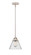Nouveau 2 LED Mini Pendant in Polished Nickel (405|288-1S-PN-G44-LED)