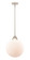 Nouveau 2 LED Mini Pendant in Polished Nickel (405|288-1S-PN-G201-12-LED)