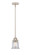 Nouveau 2 LED Mini Pendant in Polished Nickel (405|288-1S-PN-G182S-LED)