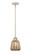 Nouveau 2 LED Mini Pendant in Polished Nickel (405|288-1S-PN-G146-LED)