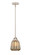 Nouveau 2 One Light Mini Pendant in Polished Nickel (405|288-1S-PN-G146)
