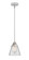 Nouveau 2 LED Mini Pendant in Polished Chrome (405|288-1S-PC-G62-LED)
