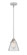 Nouveau 2 One Light Mini Pendant in Polished Chrome (405|288-1S-PC-G62)