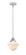 Nouveau 2 LED Mini Pendant in Polished Chrome (405|288-1S-PC-G531-LED)