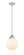 Nouveau 2 LED Mini Pendant in Polished Chrome (405|288-1S-PC-G201-8-LED)