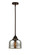 Nouveau 2 LED Mini Pendant in Oil Rubbed Bronze (405|288-1S-OB-G78-LED)