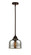 Nouveau 2 One Light Mini Pendant in Oil Rubbed Bronze (405|288-1S-OB-G78)