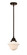 Nouveau 2 LED Mini Pendant in Oil Rubbed Bronze (405|288-1S-OB-G531-LED)