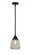 Nouveau 2 One Light Mini Pendant in Oil Rubbed Bronze (405|288-1S-OB-G142)