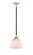 Nouveau 2 LED Mini Pendant in Black Polished Nickel (405|288-1S-BPN-G71-LED)