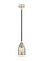 Nouveau 2 LED Mini Pendant in Black Polished Nickel (405|288-1S-BPN-G58-LED)