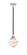 Nouveau 2 LED Mini Pendant in Black Polished Nickel (405|288-1S-BPN-G531-LED)